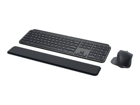 Zestaw bezprzewodowy Klawiatura + Mysz Logitech MX Keys Combo for Business Gen 2 Graphite US 920-010933