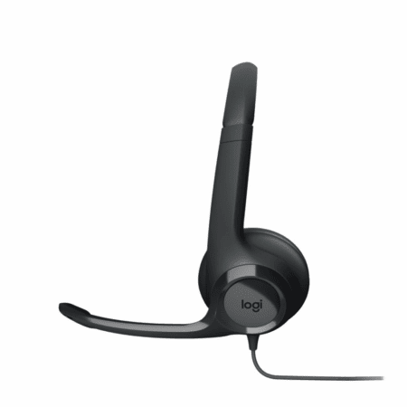 Słuchawki przewodowe Logitech USB Headset H390 981-000406