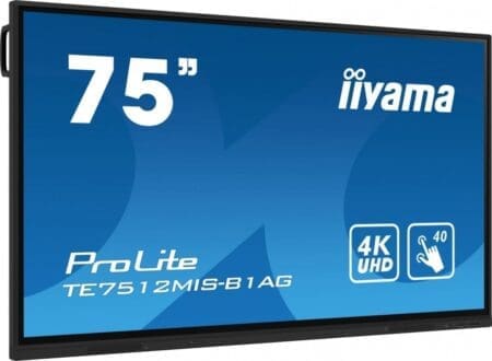 Ekran dotykowy iiyama ProLite TE7512MIS-B1AG 75" 3840x2160
