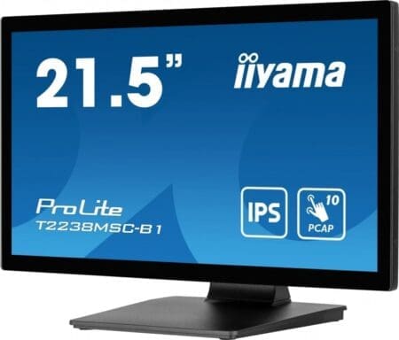 Ekran dotykowy iiyama ProLite T2238MSC-B1 21.5" 1920x1080