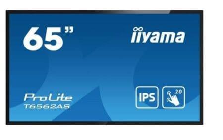 Ekran dotykowy iiyama ProLite T6562AS-B1 64.5" 3840x2160