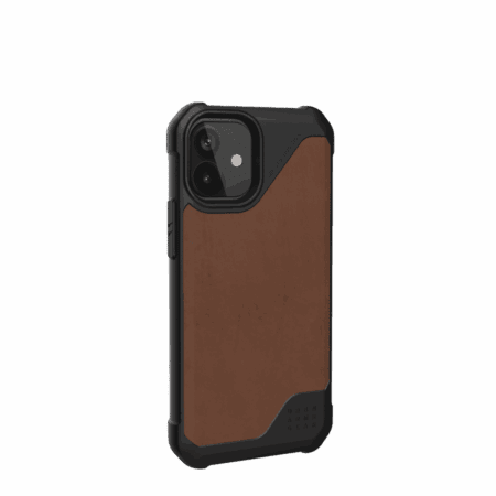 Etui do iPhone 12 mini UAG Metropolis LT LTHR ARMR brązowe 11234O118380