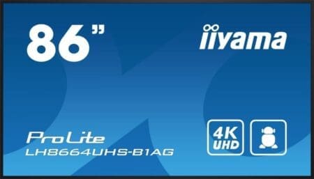 Monitor wielkoformatowy iiyama ProLite LH8664UHS-B1AG 85.6" 3840x2160