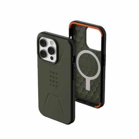 Etui do iPhone 14 Pro Max MagSafe UAG Civilian zielone 114039117272