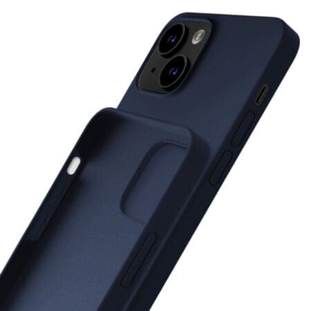 Etui na smartfon 3mk Silicone Case Dark Navy Apple iPhone 15 Plus 5903108583060