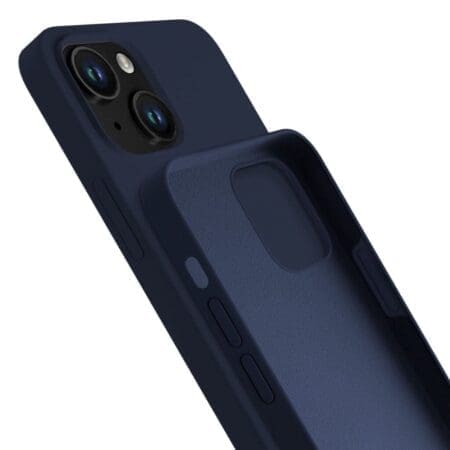 Etui na smartfon 3mk Silicone Case Dark Navy Apple iPhone 15 Plus 5903108583060
