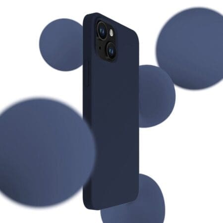 Etui na smartfon 3mk Silicone Case Dark Navy Apple iPhone 15 Plus 5903108583060