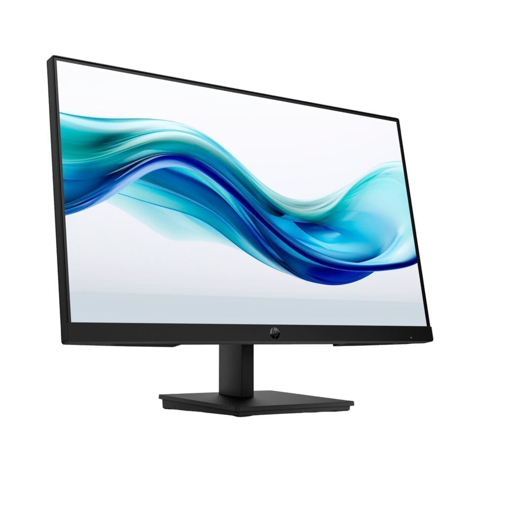 Frontowe zdjęcie moniora hp pro 324pf obroconego do prawej strony