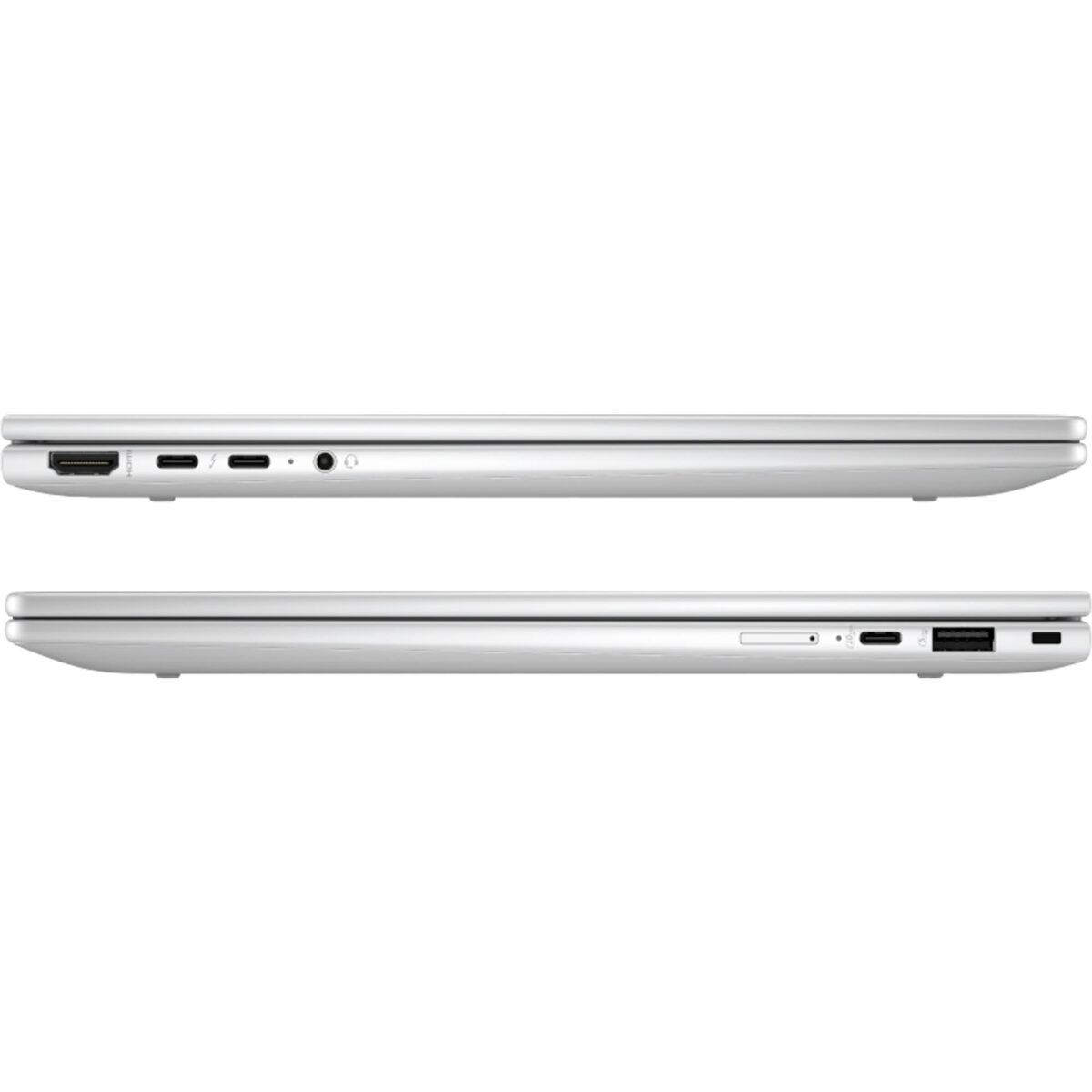 Boki laptopa HP EliteBook X Flip G1i B9ZX4ET z widokiem na porty