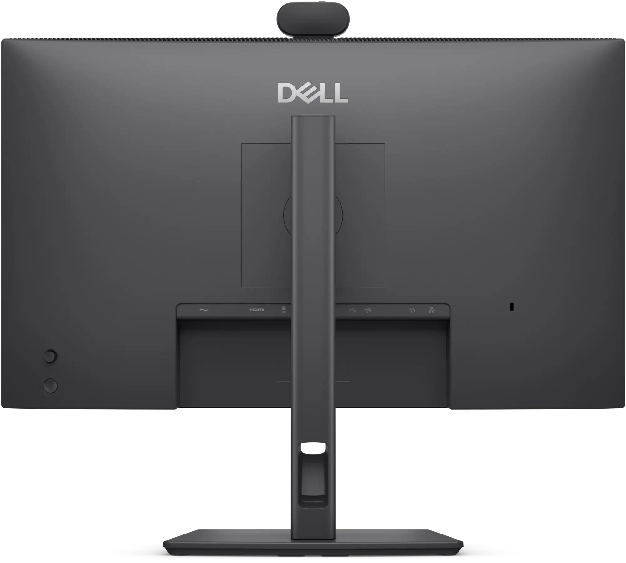 Monitor Dell Pro P 24 P2426HEV 210-BVHW 23.8 Na zdjęciu widać tył czarnego monitora