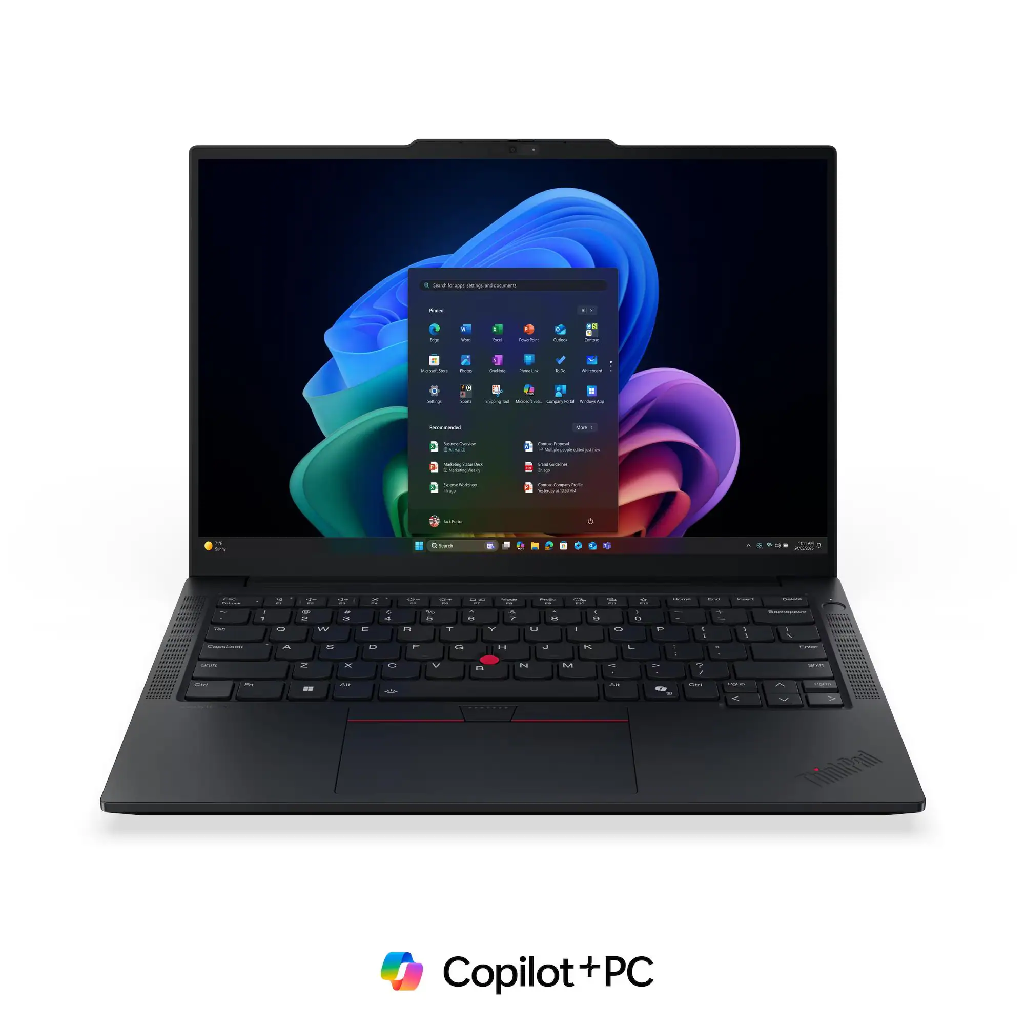 na zdjęciu widać czarny laptop