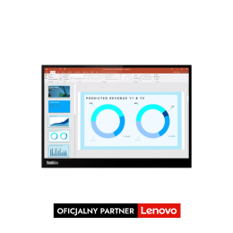 Monitor przenośny Lenovo ThinkVision M14d 63AAUAT6WL 14" 2240×1400