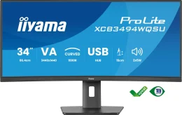 Monitor zakrzywiony iiyama ProLite XCB3494WQSU-B1 34" UWQHD