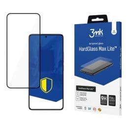 Szkło ochronne na smartfon 3mk HardGlass Max Lite Black Poco F6 5903108591522