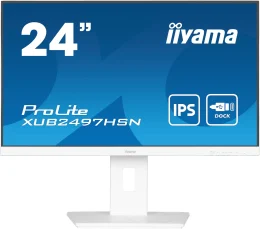 Monitor iiyama ProLite XUB2497HSN-W2  23.8" FHD USB-C 65W